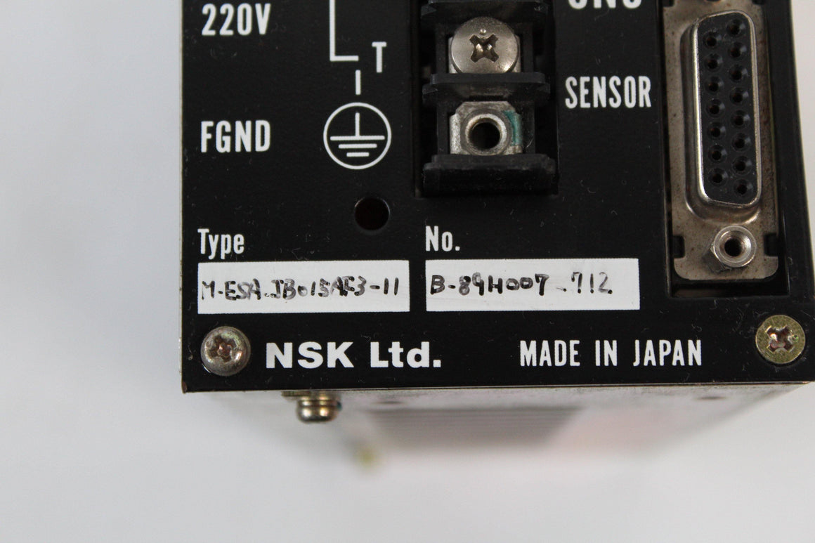 NSK M-ESA-JB015AF3-11 Servo Drive Series B-89H007-712 - Rockss Automation