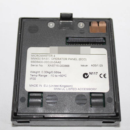 SIEMENS 6SE6400-0BE00-0AA0 Panel - Rockss Automation