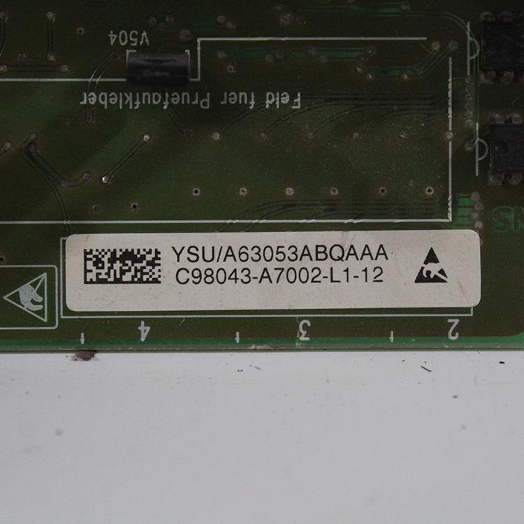 SIEMENS C98043-A7002-L1-12 Board - Rockss Automation