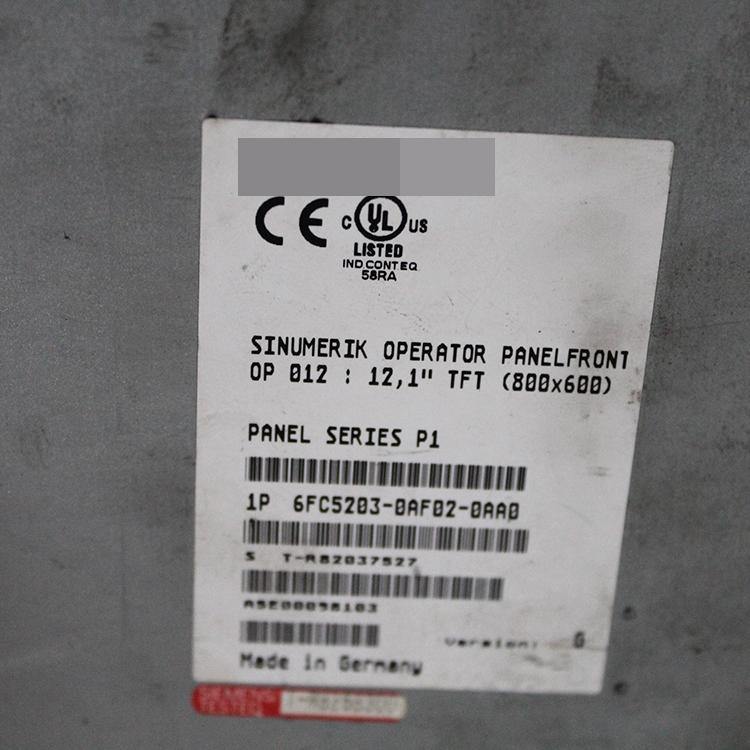 SIEMENS 6FC5203-0AF02-0AA0 Touch Panel - Rockss Automation