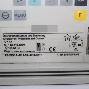 SIEMENS 7SJ5311-4EA02-1CA0/FF Relay Protection Device - Rockss Automation