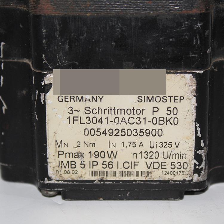 SIEMENS 1FL3041-0AC31-0BK0 Motor - Rockss Automation