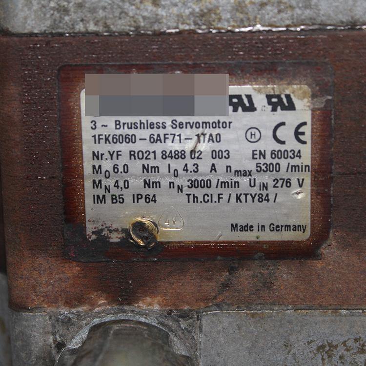 SIEMENS 1FK6060-6AF71-1TA0 Motor - Rockss Automation
