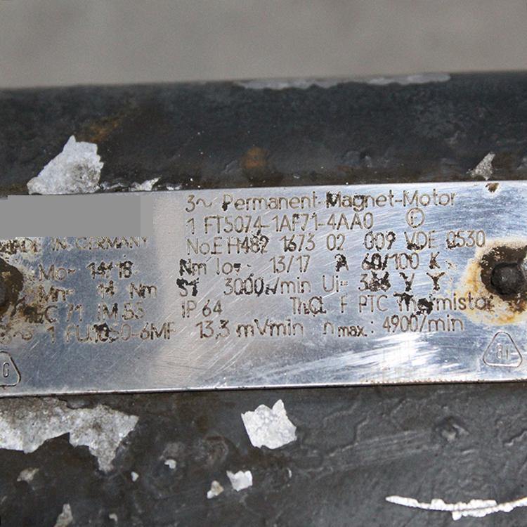 SIEMENS 1FT5074-1AF71-4AA0 Motor - Rockss Automation