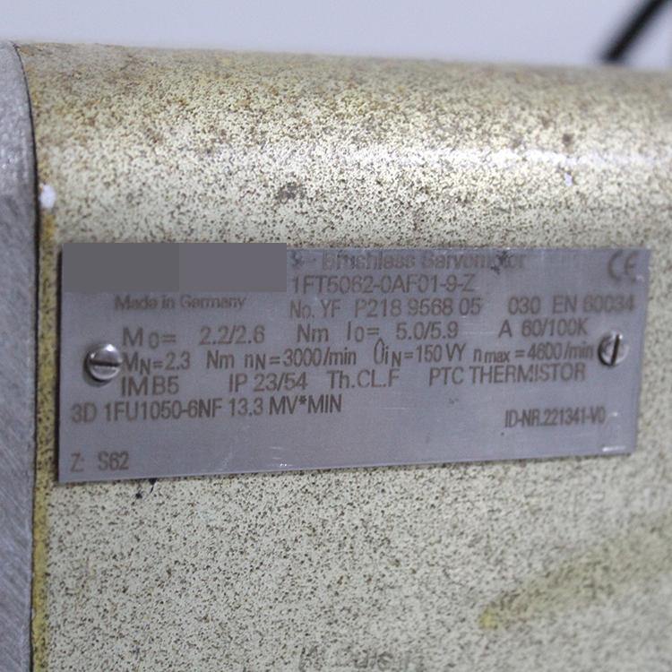 SIEMENS 1FT5062-0AF01-9-Z Motor - Rockss Automation