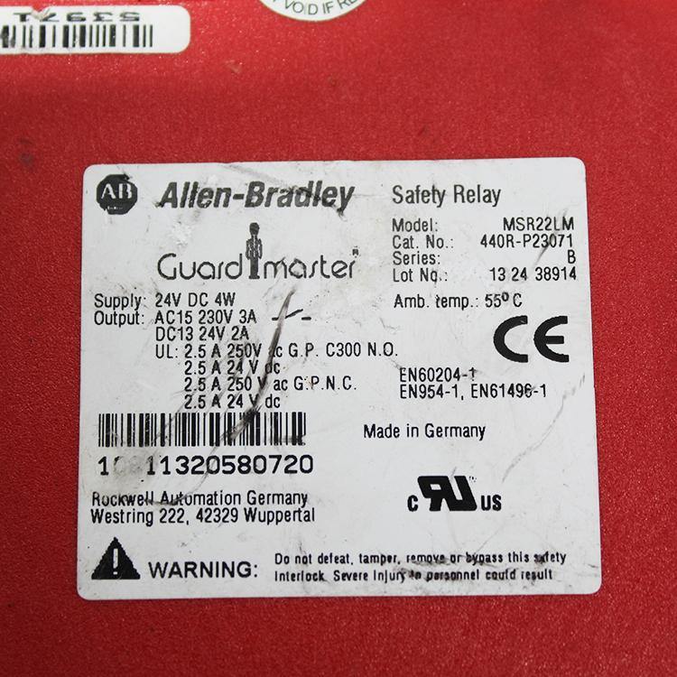 Allen Bradley 440R-P23071 MSR22LM Safety Relay - Rockss Automation