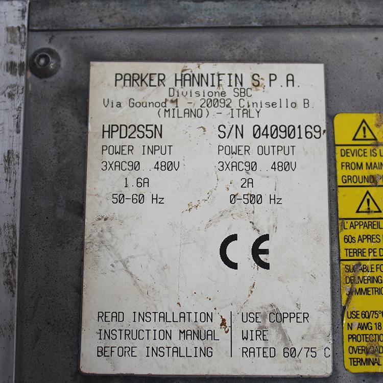 Parker HPD2S5N 480V 1.6A Driver - Rockss Automation