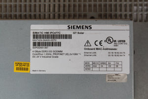 Siemens 6AV7424-0AA00-0GT0 HMI Panel PC Touch Screen - Rockss Automation
