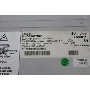 Schneider Lexium MHDA1017N00 Servo Drive 230-480V - Rockss Automation