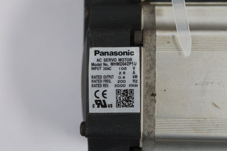 Panasonic MHMD042P1U AC Servo Motor Input 106V 400W - Rockss Automation