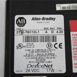 Allen Bradley 2711-T6C10L1 PanelView 600 Touch Screen SER A - Rockss Automation