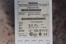 Load image into Gallery viewer, Siemens 6SE7016-1EA51-Z Frequency Converter AC Drive - Rockss Automation