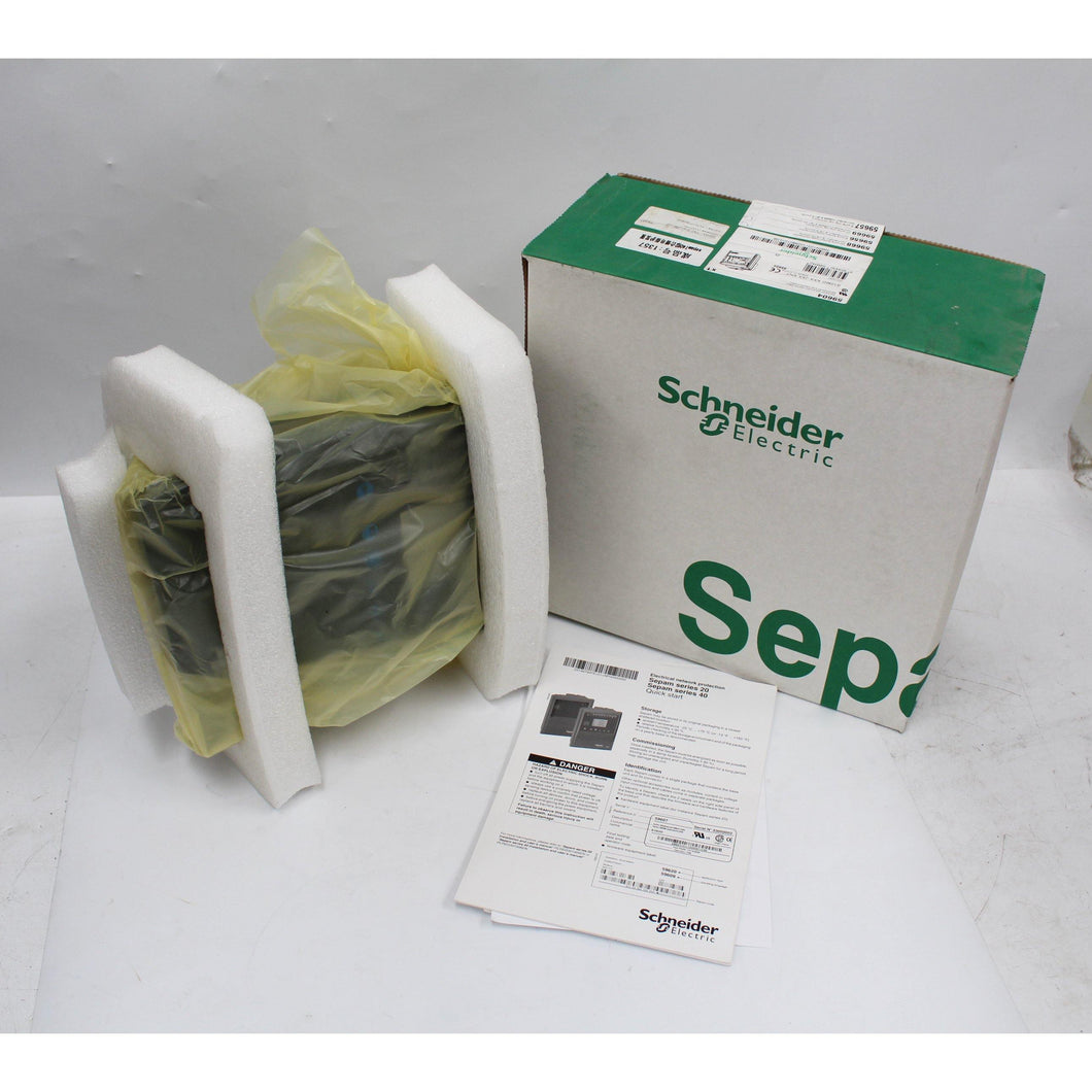 New Original Schneider Sepam series 20 Comprehensive Protection Relay Device Sepam B21 59607 59606 - Rockss Automation