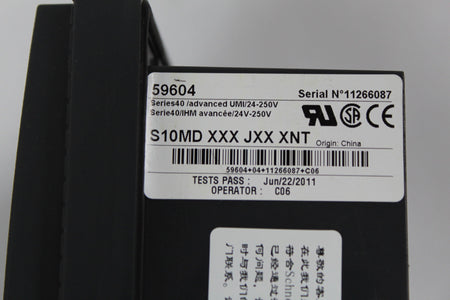 Schneider Sepam S43 59604 S10MDXXXJXXXNT Series 40 - Rockss Automation