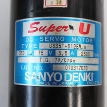 將圖片載入圖庫檢視器 SANYO U835T-012EL8 350W 75V 5.5A Motor - Rockss Automation