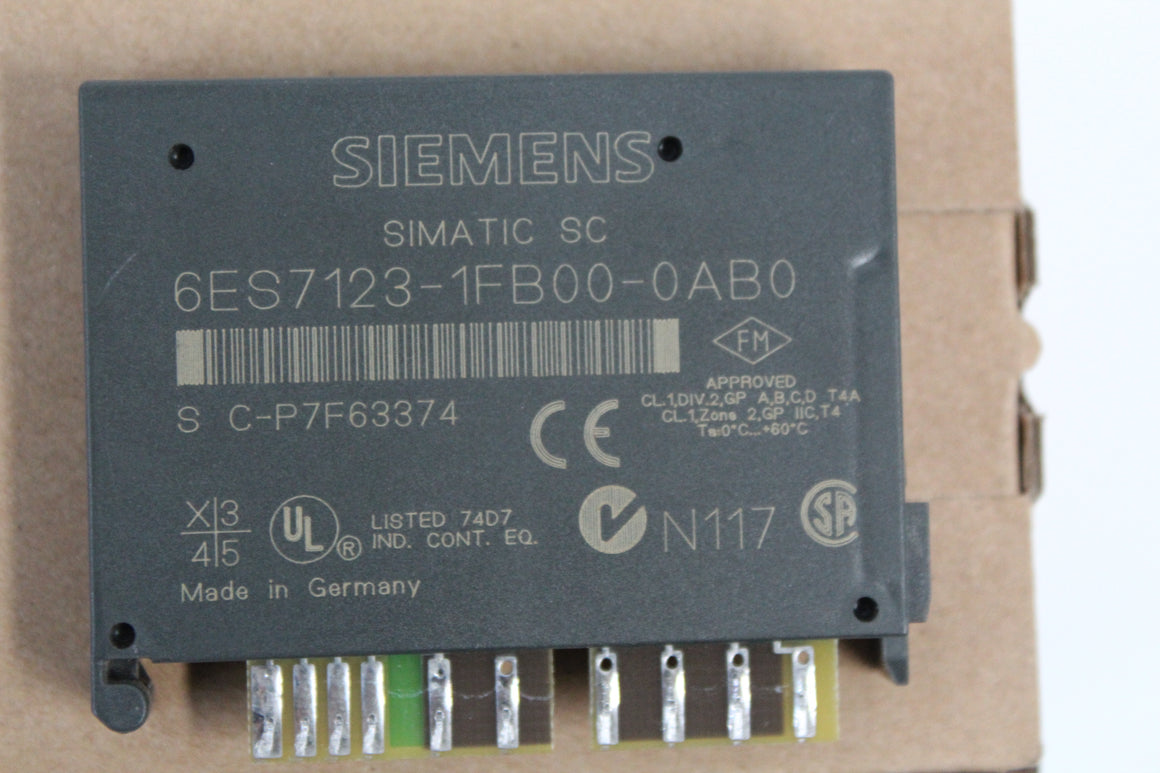 Siemens 6ES7123-1FB00-0AB0 Analog Input Module - Rockss Automation
