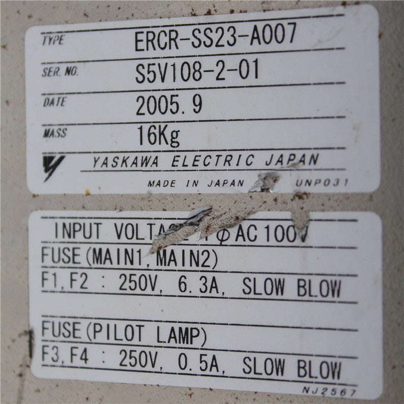安川 ERCR-SS23-A007 變頻器輸入100V