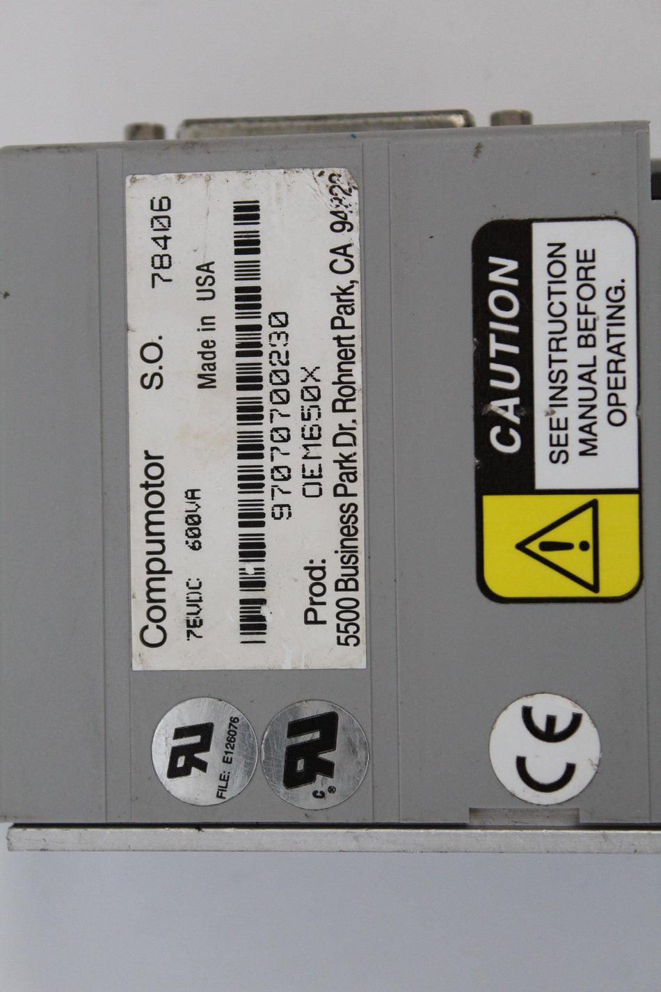 Parker OEM650X Servo Drive INDEXER - Rockss Automation