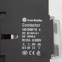 Load image into Gallery viewer, Allen Bradley 100-CX09*10 220V 25A Contactor - Rockss Automation