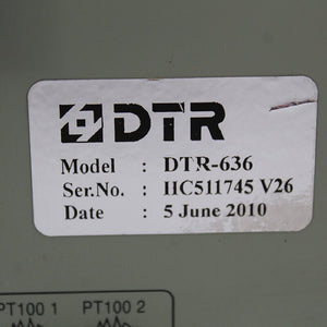 DTR DTR-636 Dyeing Machine Computer