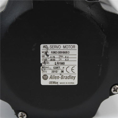 Allen Bradley RSMZ-08BH6ABK3 0.75kw Servo Motor - Rockss Automation