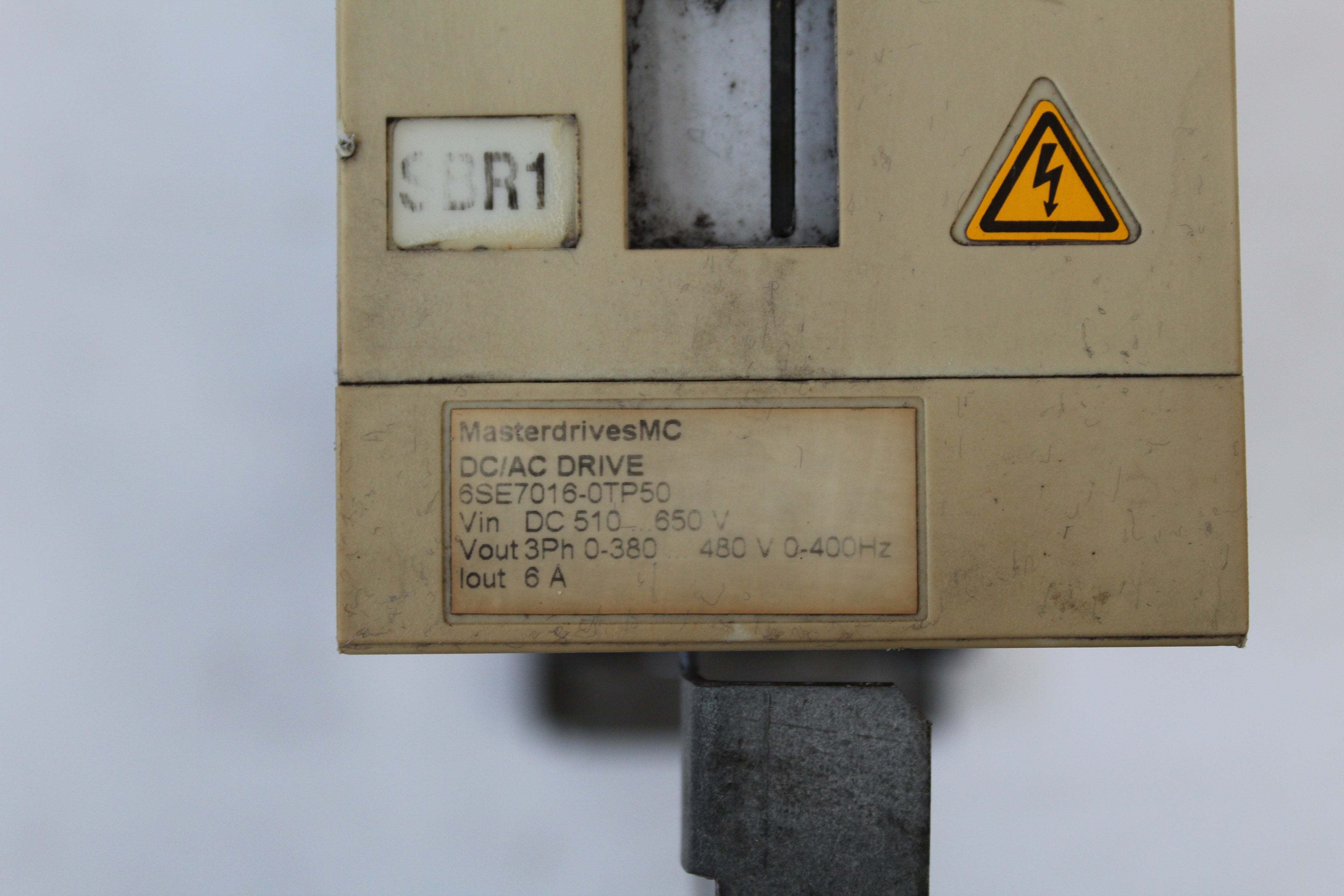 Siemens 6SE7016-0TP50-Z Z=G91+G42+C23+F01 Master Drive - Rockss Automation