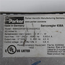 將圖片載入圖庫檢視器 Parker 638A023F0STOCAN000RD2 Servo Drive Input 230V - Rockss Automation