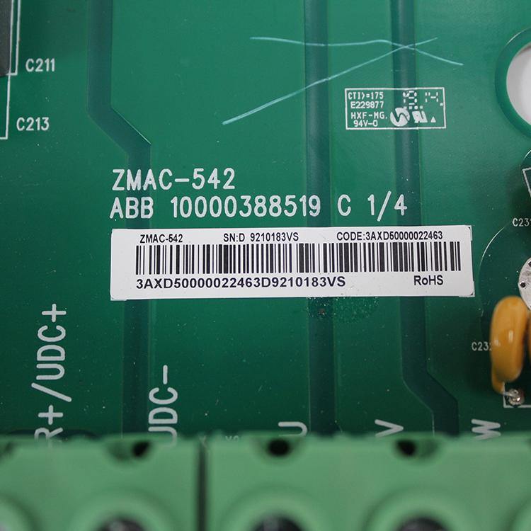 ABB ACS880 ZMAC-542 3AXD50000022463 Frequency Converter Driver Board - Rockss Automation