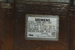Siemens 1FK7063-5AF71-1DH0 Servo Motor - Rockss Automation