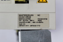 Load image into Gallery viewer, Siemens 6SE7014-0TP50-Z Z=G91+G42+C23+F01 Masterdrives - Rockss Automation