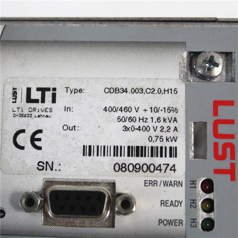Lust CDB34.003.C2.0.H15 Servo Drive Input 400/460V - Rockss Automation
