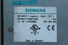 將圖片載入圖庫檢視器 Siemens 6AV3647-7CG22-0AQ0 OEM-OP47 Operator Panel - Rockss Automation