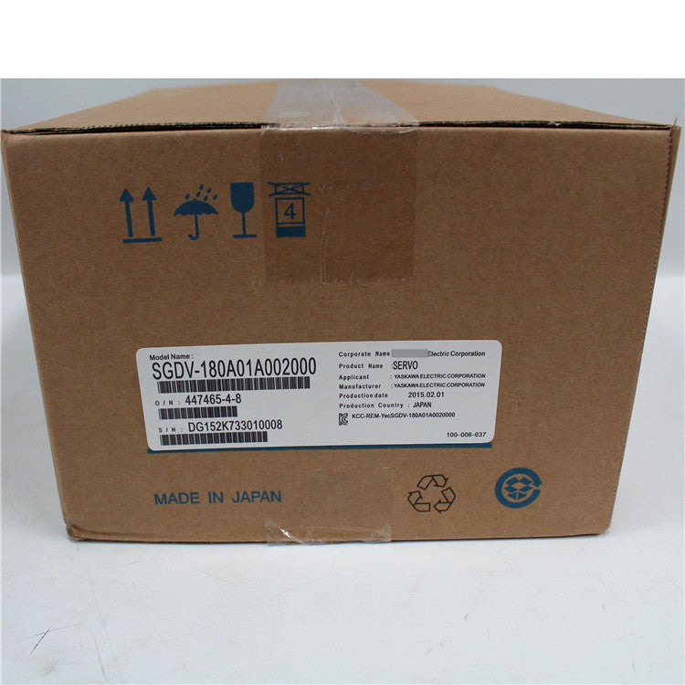 Yaskawa SGDV-180A01A002000 Robotic Servo Drive - Rockss Automation