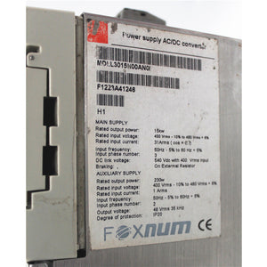Foxnum MDLL3015N00AN0I Servo Drive 15kW 400V - Rockss Automation