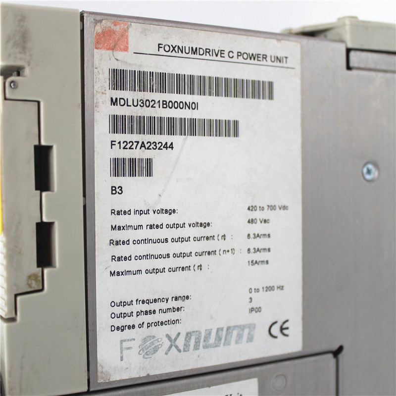 Foxnum MDLU3000B0CAN00 Servo Drive 480VAC - Rockss Automation