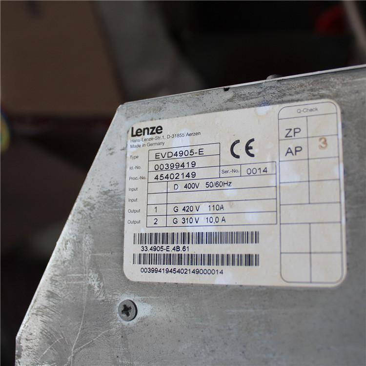 Lenze EVD4905-E 33.4905-E.4B.61 420V 110A DC Controller - Rockss Automation