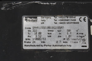 Parker SMHA1155610819S2I65A7 Servo Motor 24VDC - Rockss Automation