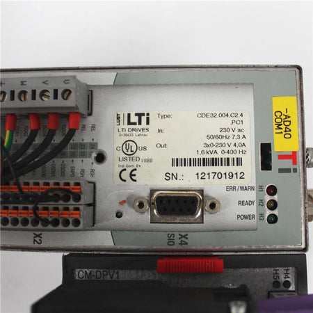 Lust CDE32.004.C2.4.PC1 Servo Drive Input 230VAC 50/60Hz - Rockss Automation