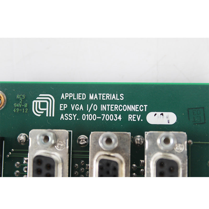 應用材料 0100-70034 VGA 1/0 互連 BD