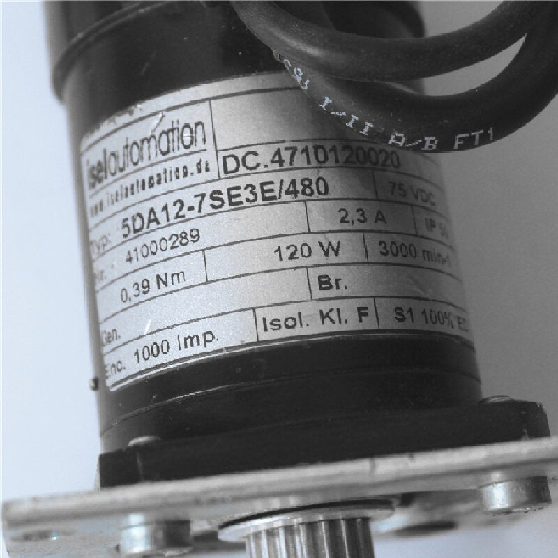 ISEL 5DA12-7SE3E/480 馬達 120W
