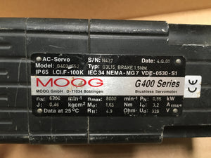 MOOG G403-552 AC Servo Motor - Rockss Automation