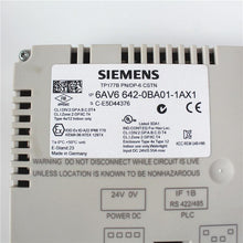 Load image into Gallery viewer, New Original SIEMENS Touch Panel 6AV6642-0BA01-1AX1 - Rockss Automation