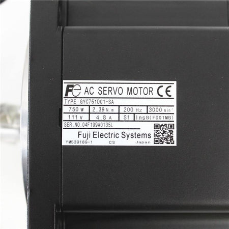 New Original Fuji Servo Motor GYC751DC1-SA - Rockss Automation