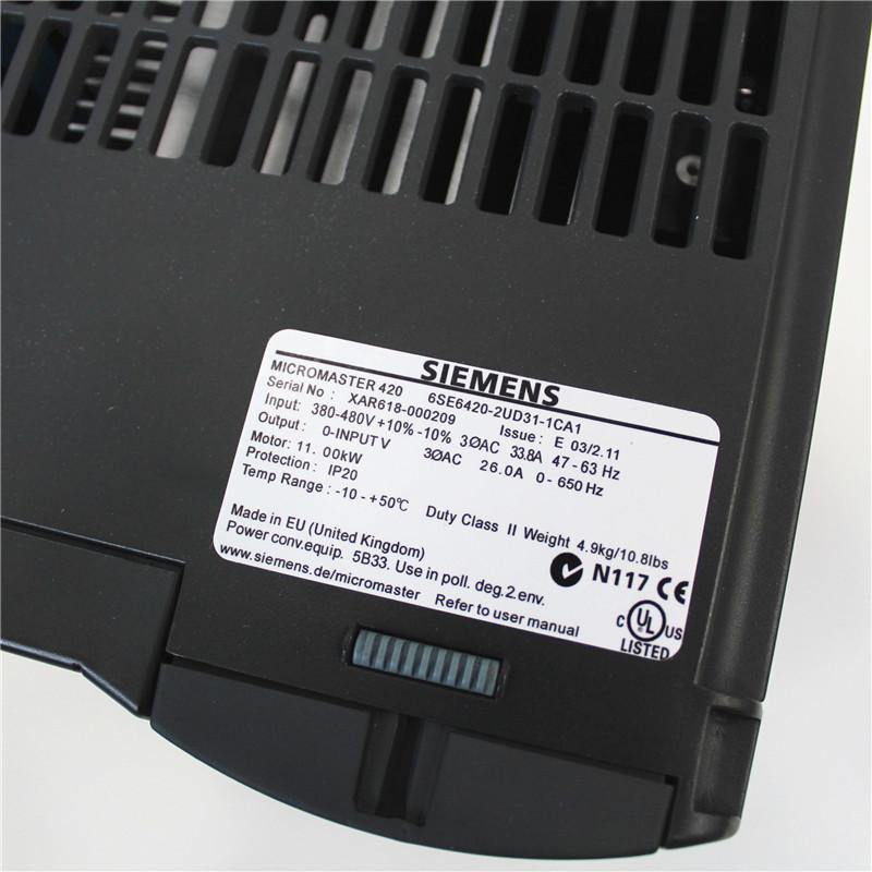 New Original Siemens MICRO MASTER 420 Inverter 6SE6420-2UD31-1CA1 - Rockss Automation