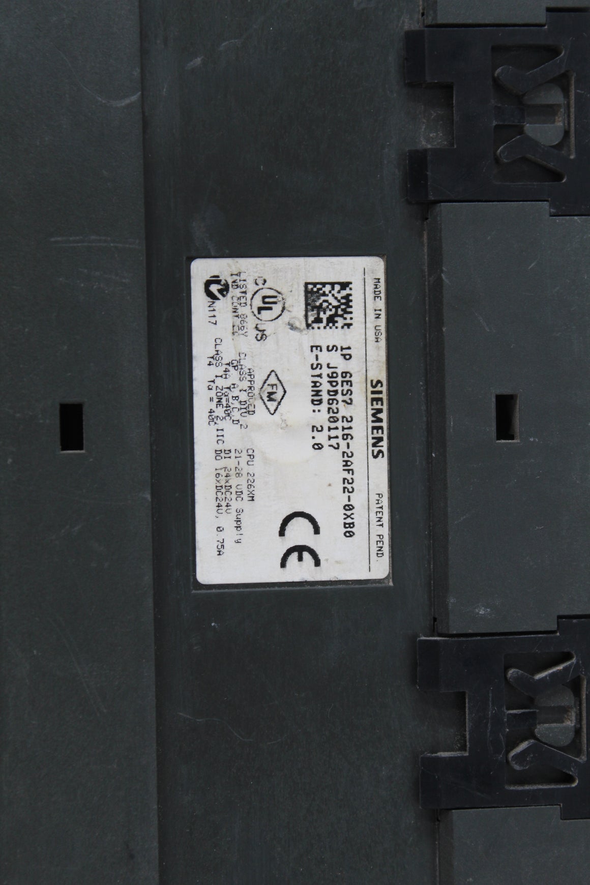 Siemens 6ES7216-2AF22-0XB0 CPU 226XM Compact Unit - Rockss Automation