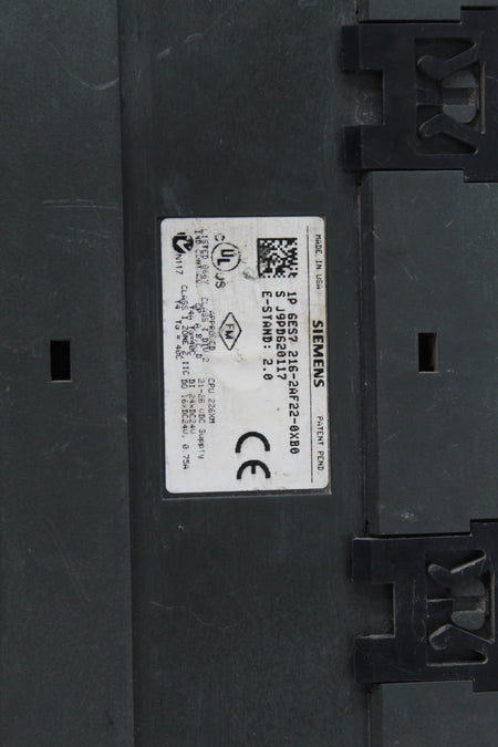 Siemens 6ES7216-2AF22-0XB0 CPU 226XM Compact Unit - Rockss Automation