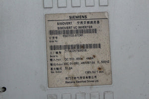 Siemens 6SE7023-8TD61 Simovert VC Inverter - Rockss Automation