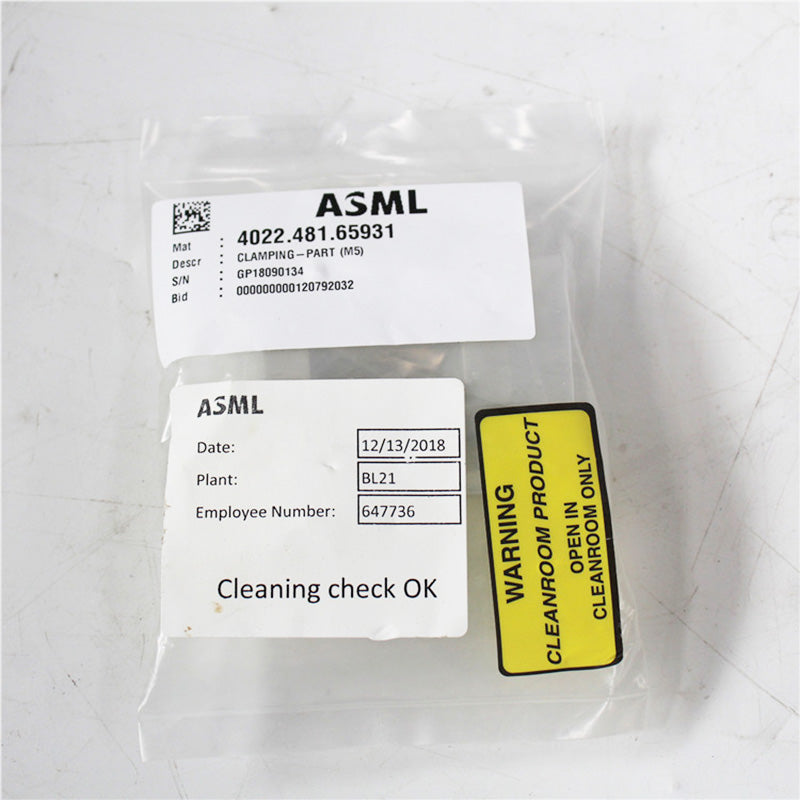 ASML 4022.481.65931 半導體零件