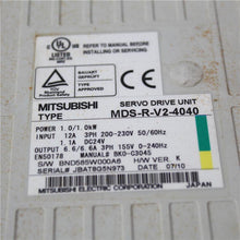 將圖片載入圖庫檢視器 Mitsubishi MDS-R-V2-4040 Servo Drive UNIT 1kW - Rockss Automation