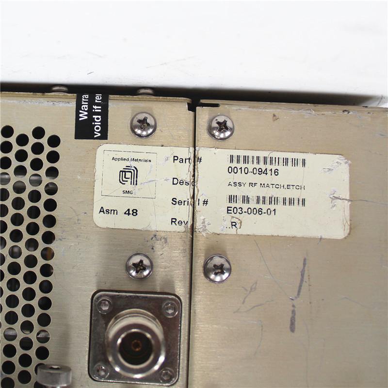Used AMAT RF Match Phase IV Controller 0010-09416 - Rockss Automation